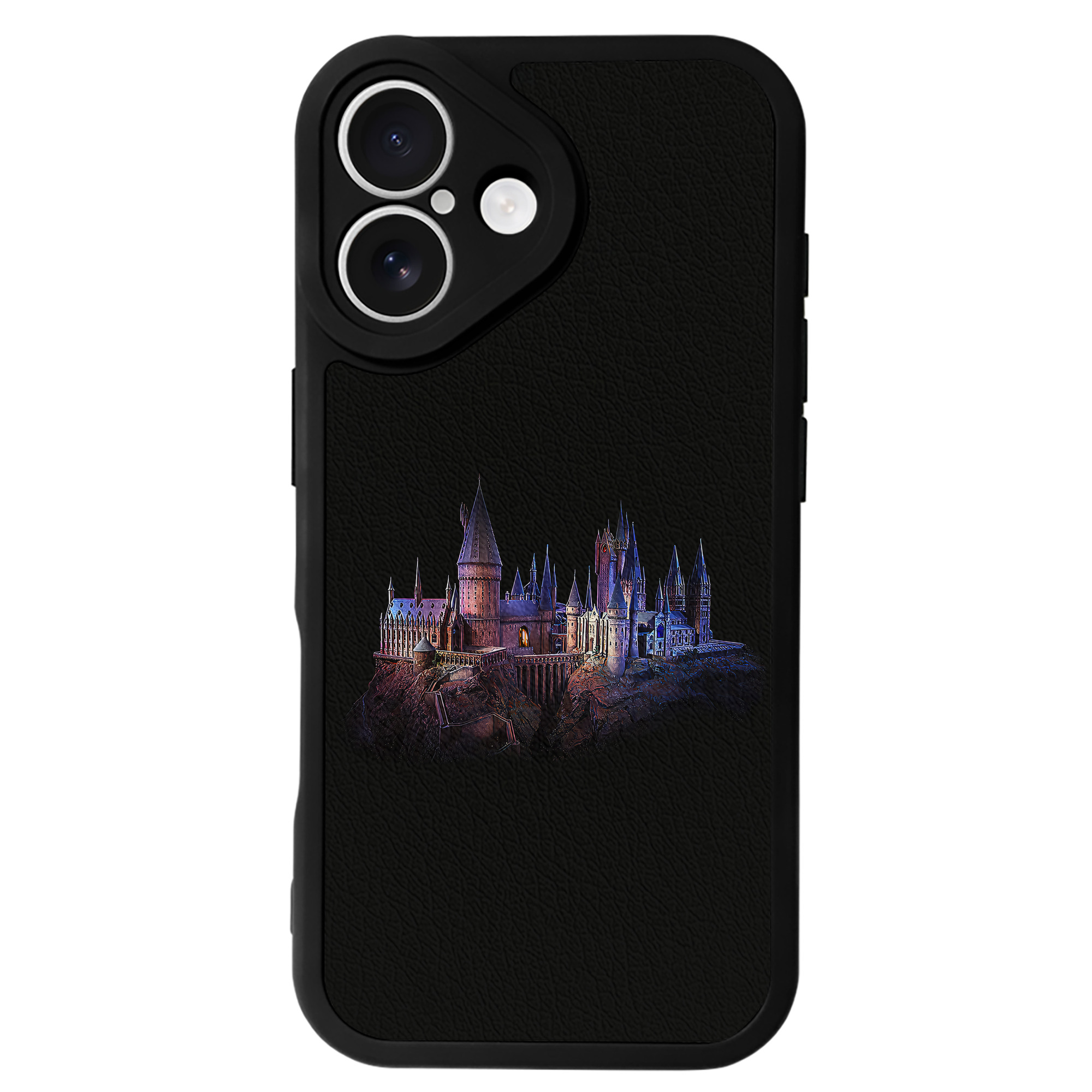（画像用） Harry Potter ハリー・ポッターシリーズ 【iPhone 16シリーズ対応】シリコンスマホケース（レザー調） 材質：シリコン